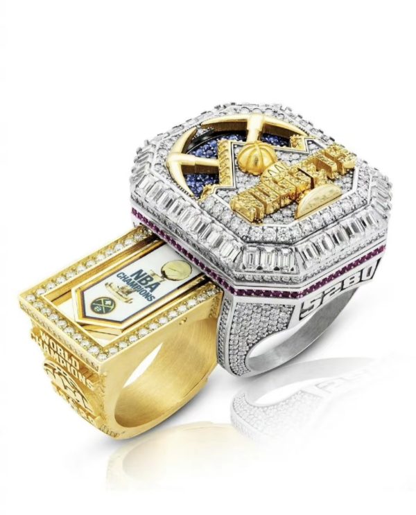 Denver Nuggets 2022-2023 Championship Ring Replica Rings - 图片 3