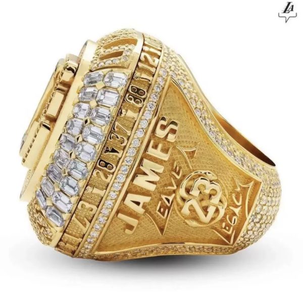 2020 Los Angeles Lakers Premium Replica Championship Ring - 图片 3