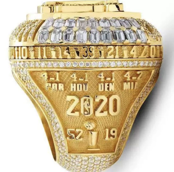 2020 Los Angeles Lakers Premium Replica Championship Ring - 图片 5